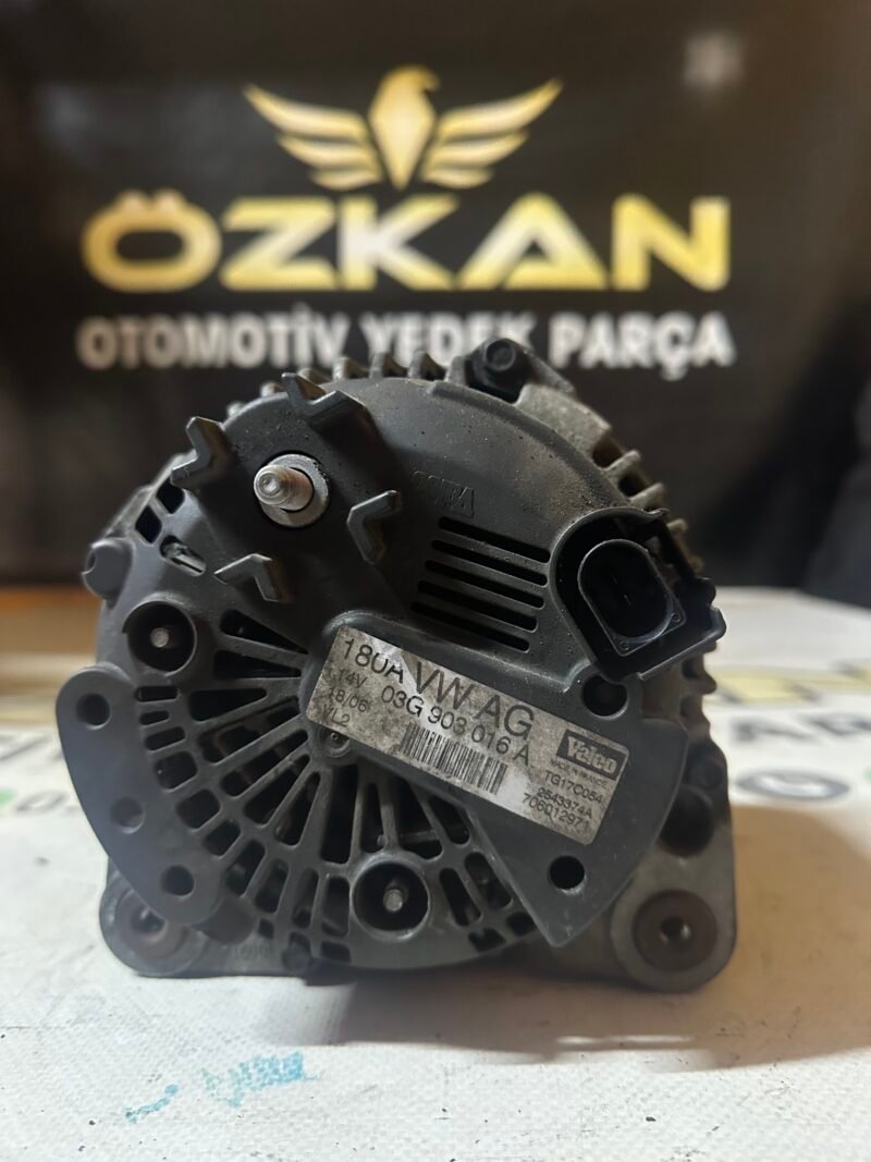 Audi A6 2.0 TDI Sarj Dinamosu Alternatör , 03G903016A , 03G 903 016 A